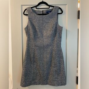 Early 2000’s The Limited gray tweed dress
